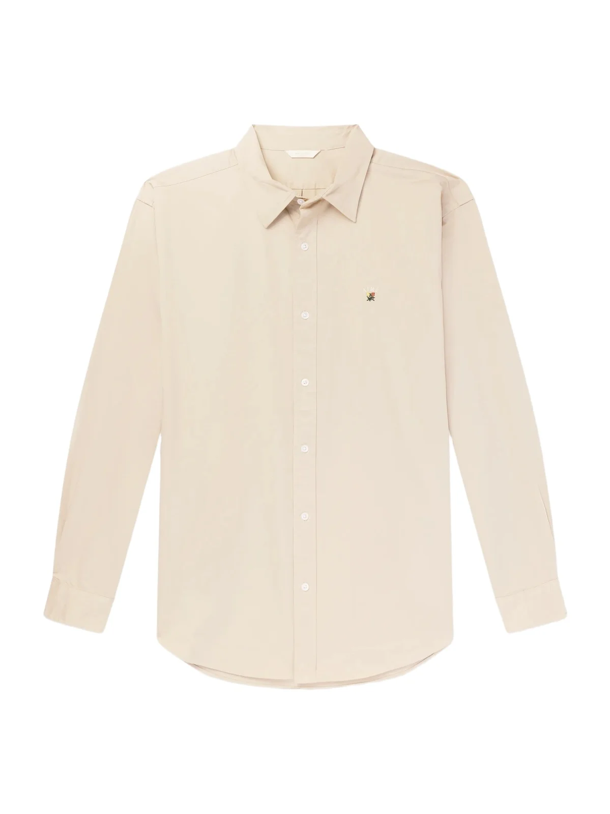 Logo-Embroidered Cotton Shirt - Men