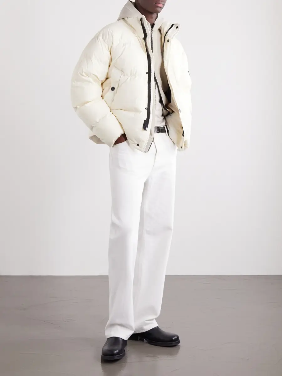 Stone Island Quilted Garment-Dyed Recycled Crinkle Reps NY Shell Down Jacket - Men | Thumbnail 2 Stone Island Quilted Garment-Dyed Recycled Crinkle Reps NY Shell Down Jacket - Men | Thumbnail 2