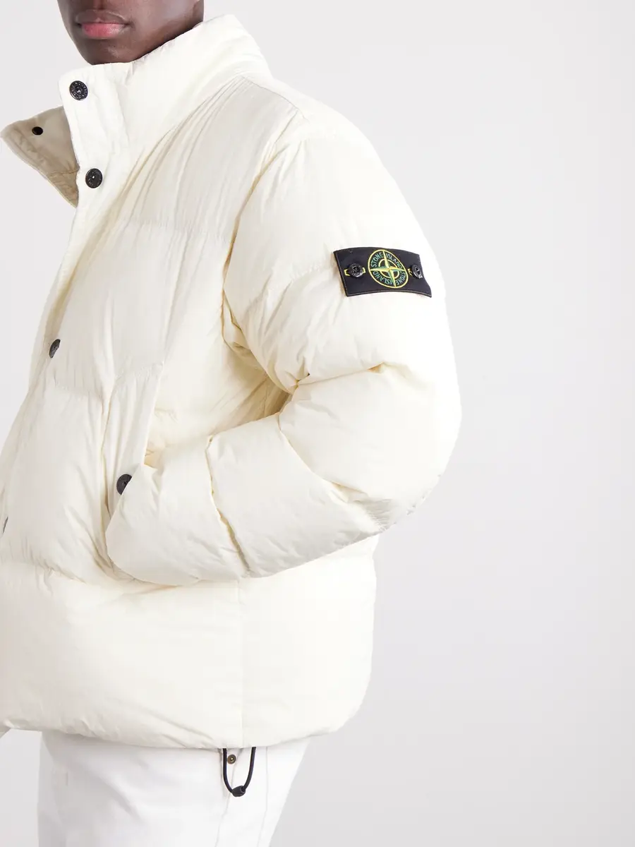 Stone Island Quilted Garment-Dyed Recycled Crinkle Reps NY Shell Down Jacket - Men | Thumbnail 5 Stone Island Quilted Garment-Dyed Recycled Crinkle Reps NY Shell Down Jacket - Men | Thumbnail 5