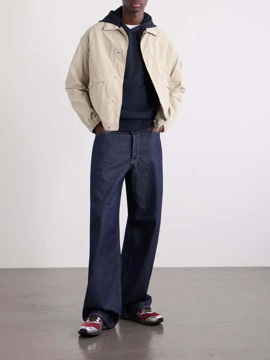 Stone Island Garment-Dyed Cotton-Fleece Hoodie - Men | Thumbnail 2 Stone Island Garment-Dyed Cotton-Fleece Hoodie - Men | Thumbnail 2