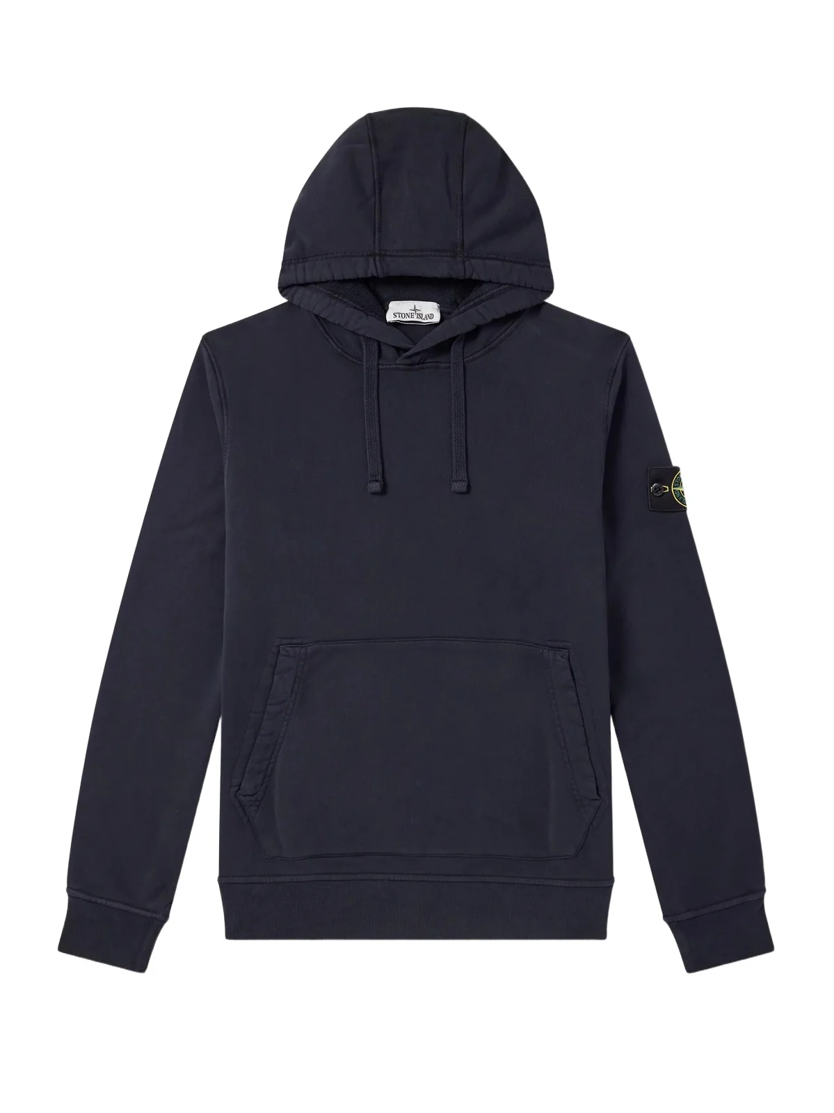Garment-Dyed Cotton-Fleece Hoodie - Men