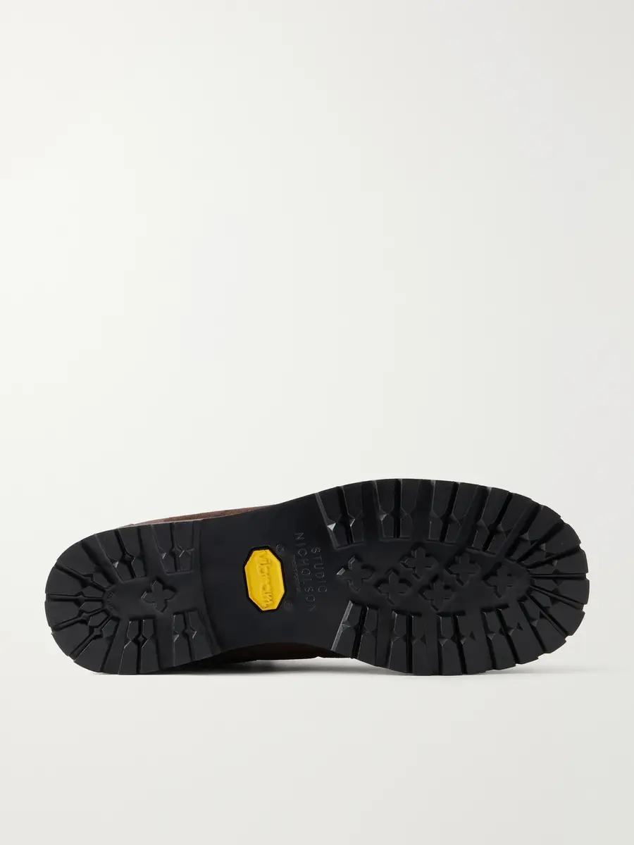 Studio Nicholson Lace-Up Boat Suede Shoes - Men | Thumbnail 3 Studio Nicholson Lace-Up Boat Suede Shoes - Men | Thumbnail 3