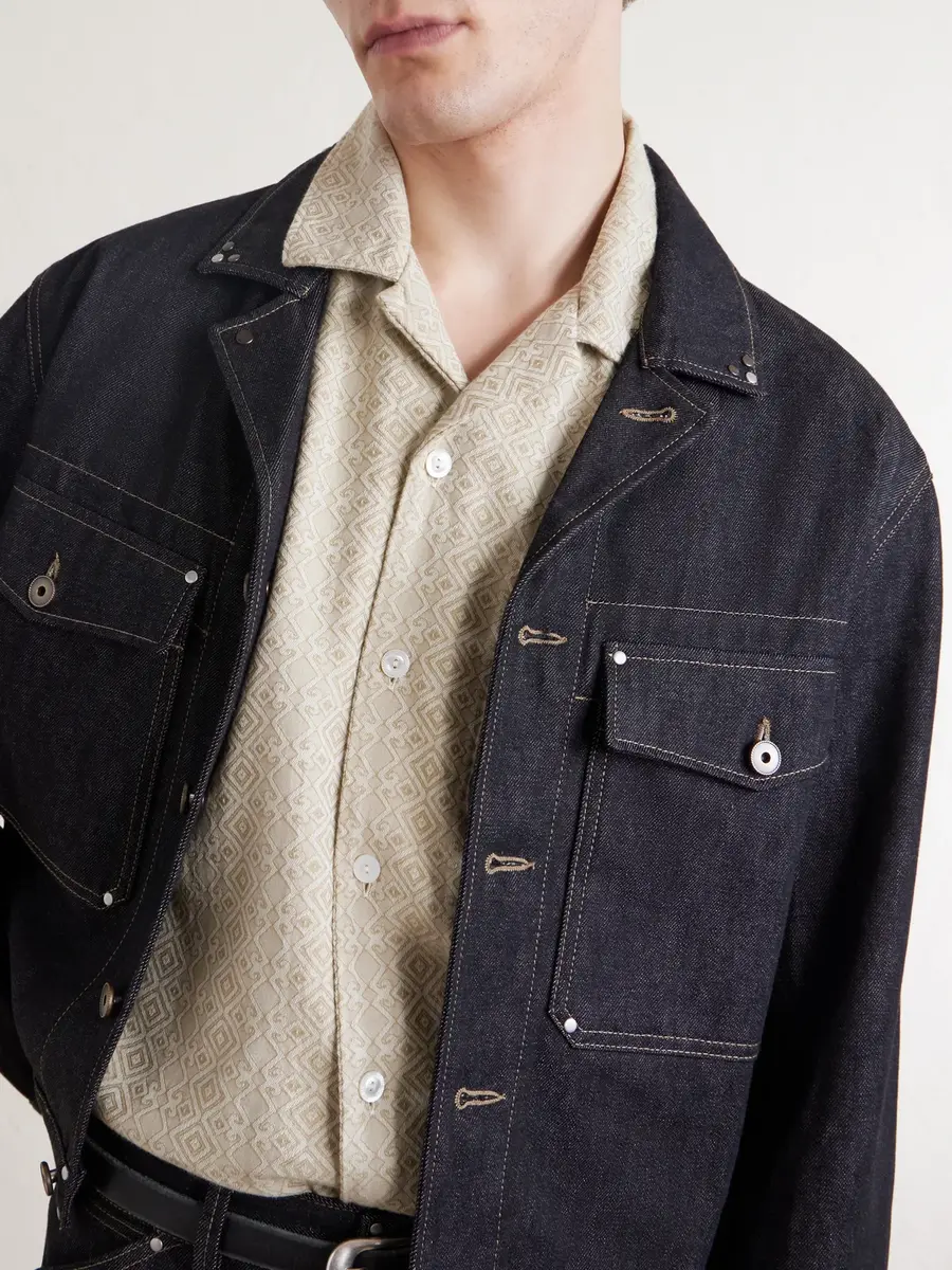 Aimé Leon Dore Novelty Camp-Collar Cotton-Jacquard Shirt - Men | Thumbnail 5 Aimé Leon Dore Novelty Camp-Collar Cotton-Jacquard Shirt - Men | Thumbnail 5