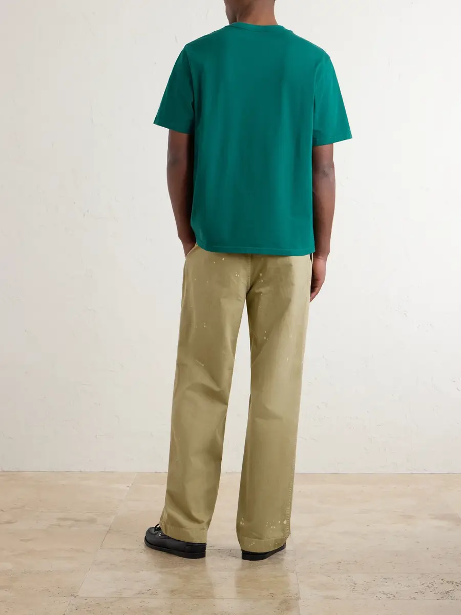 Aimé Leon Dore Logo-Embroidered Cotton-Jersey T-Shirt - Men | Thumbnail 4 Aimé Leon Dore Logo-Embroidered Cotton-Jersey T-Shirt - Men | Thumbnail 4