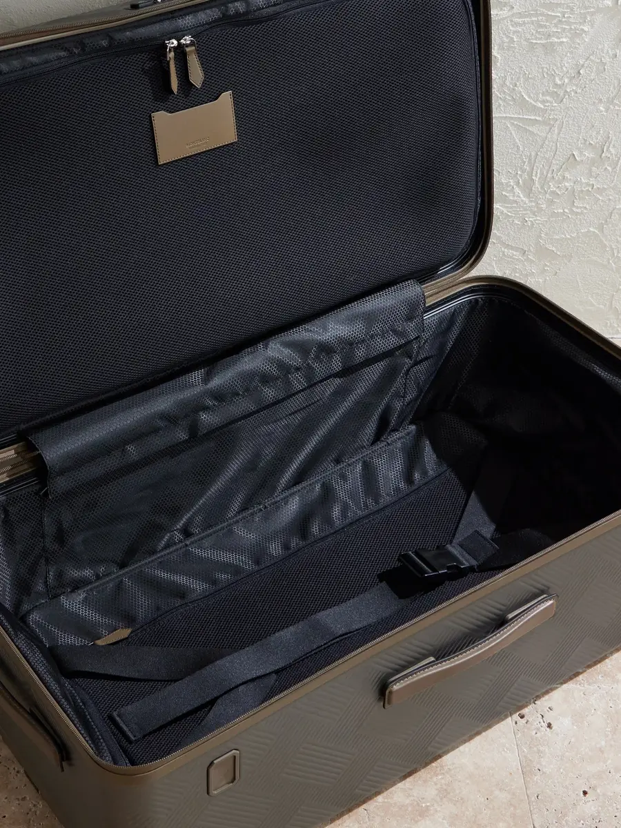 Montblanc #MY4810 Extreme 3.0 Leather-Trimmed Polycarbonate Check-In Suitcase - Men | Thumbnail 2