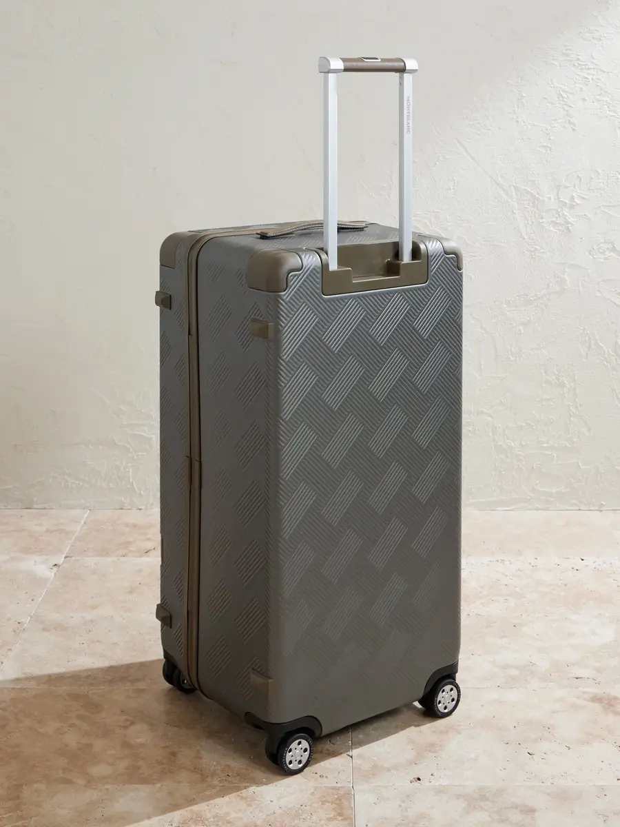 Montblanc #MY4810 Extreme 3.0 Leather-Trimmed Polycarbonate Check-In Suitcase - Men | Thumbnail 3