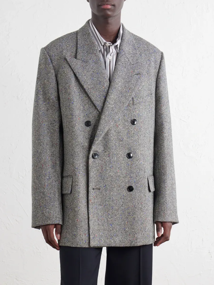 Dries Van Noten Double-Breasted Wool Blazer - Men | Thumbnail 3 Dries Van Noten Double-Breasted Wool Blazer - Men | Thumbnail 3