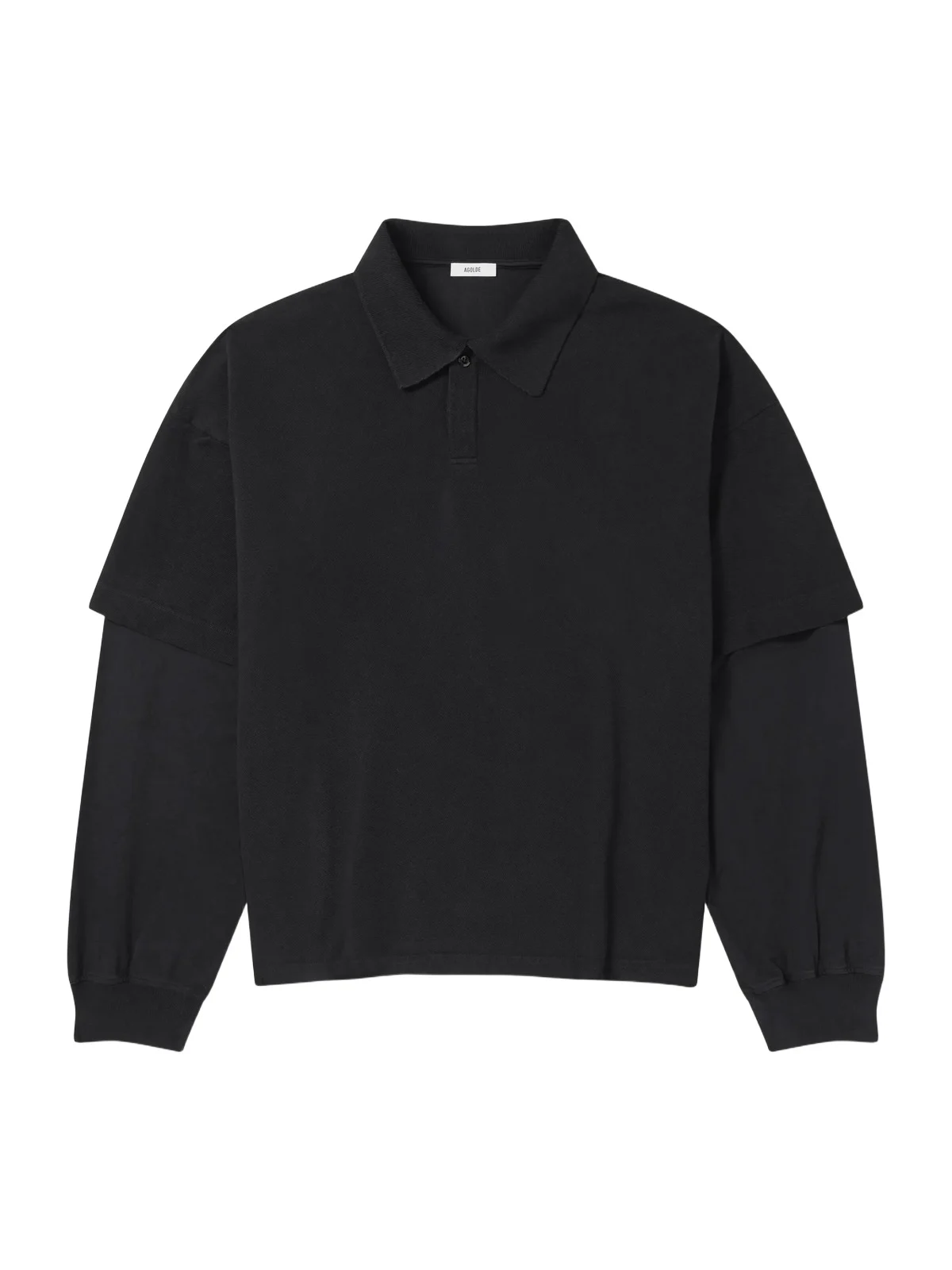 Curren Layered Cotton-Piqué Polo Shirt - Men Curren Layered Cotton-Piqué Polo Shirt - Men
