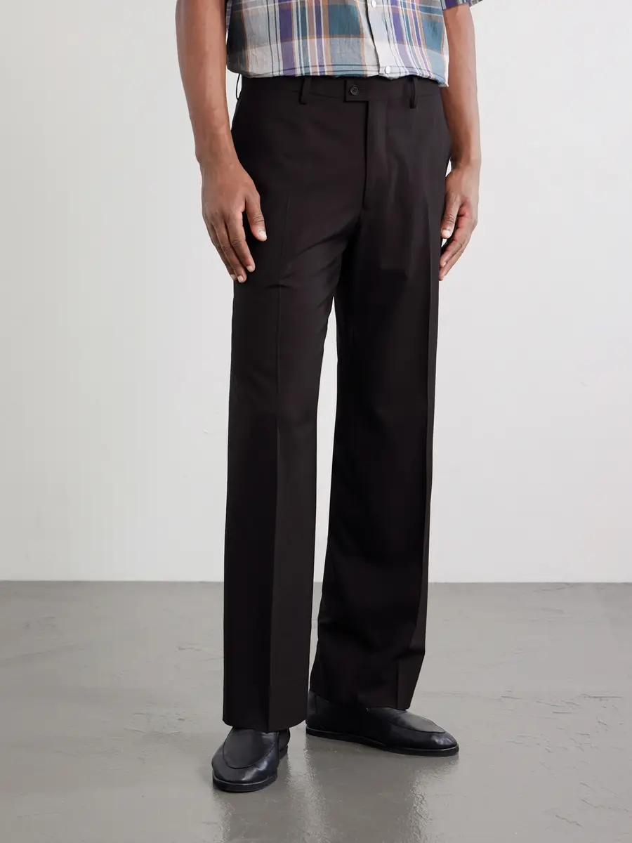 Kaptain Sunshine Straight-Leg Wool-Poplin Trousers - Men | Thumbnail 3 Kaptain Sunshine Straight-Leg Wool-Poplin Trousers - Men | Thumbnail 3
