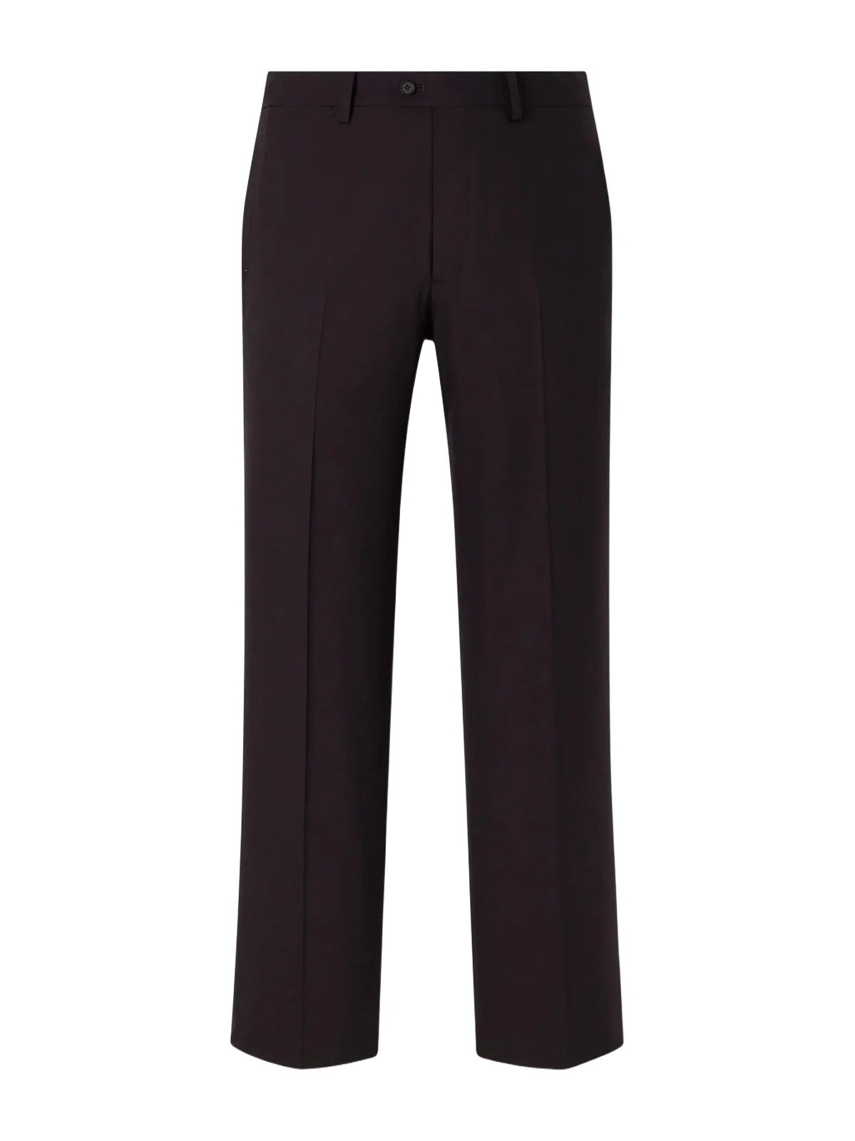 Straight-Leg Wool-Poplin Trousers - Men