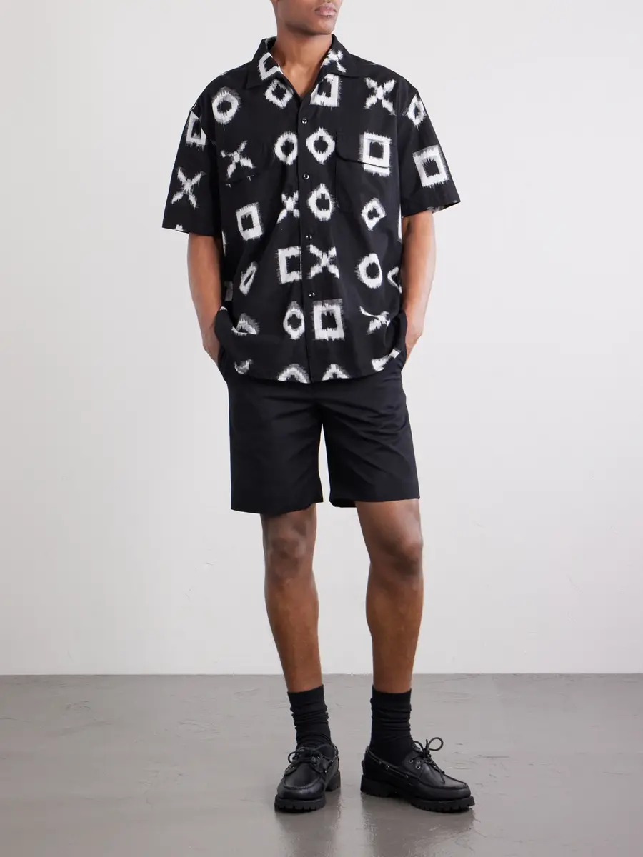 Monitaly Milano Cotton-Jacquard Shirt - Men | Thumbnail 2