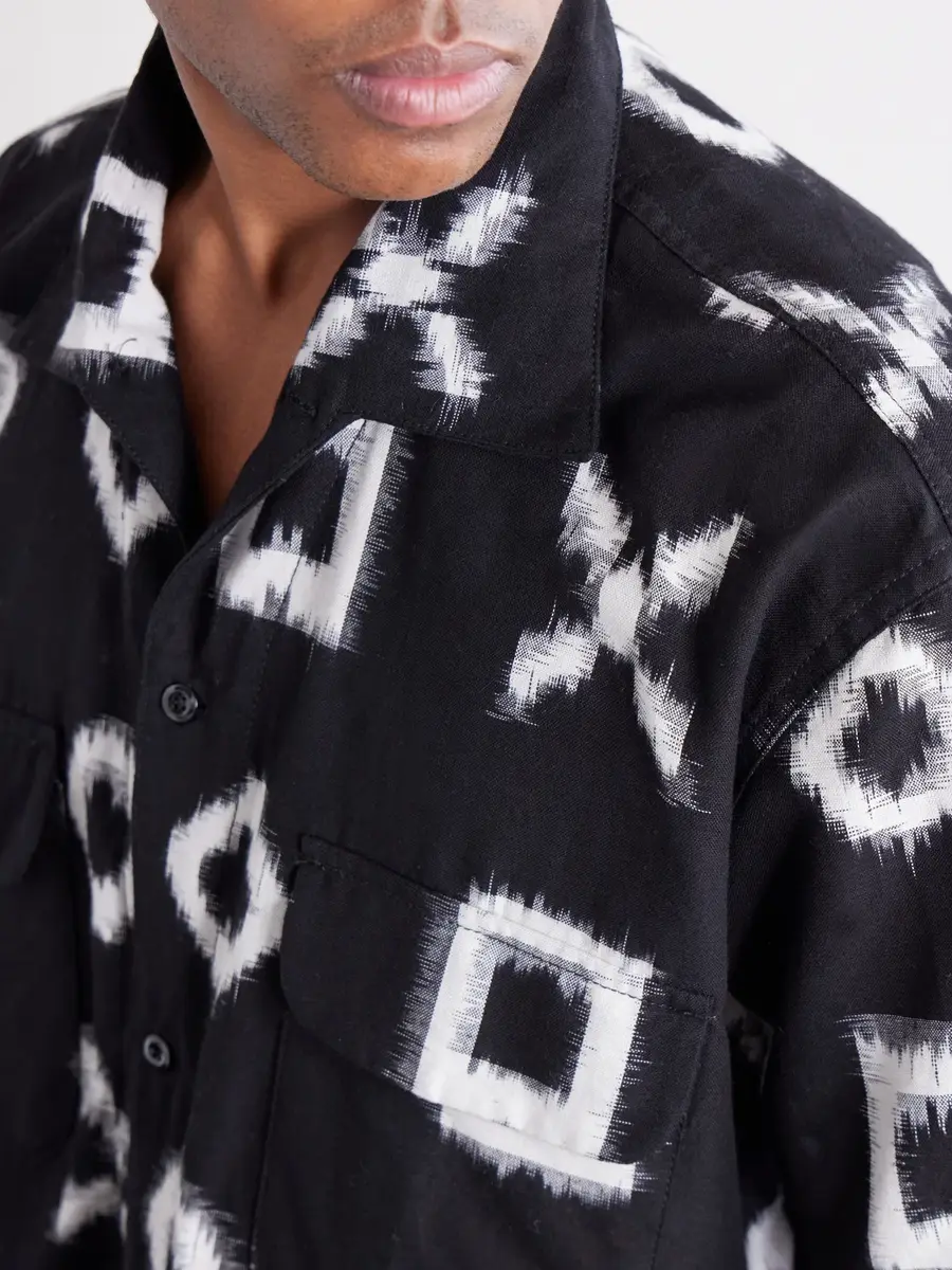 Monitaly Milano Cotton-Jacquard Shirt - Men | Thumbnail 5