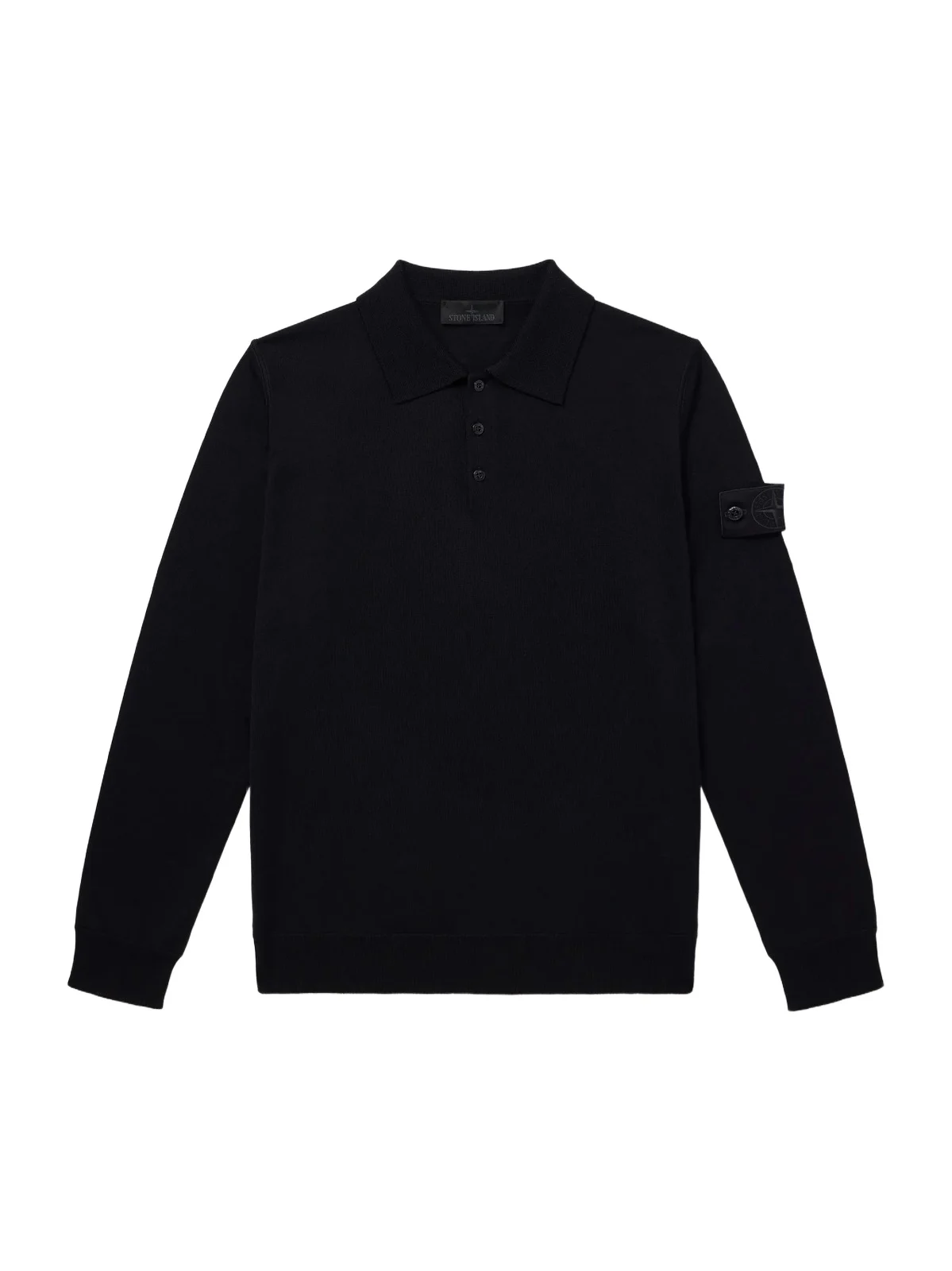 GHOST Knitted Light Pure RWS Wool Polo Sweater - Men