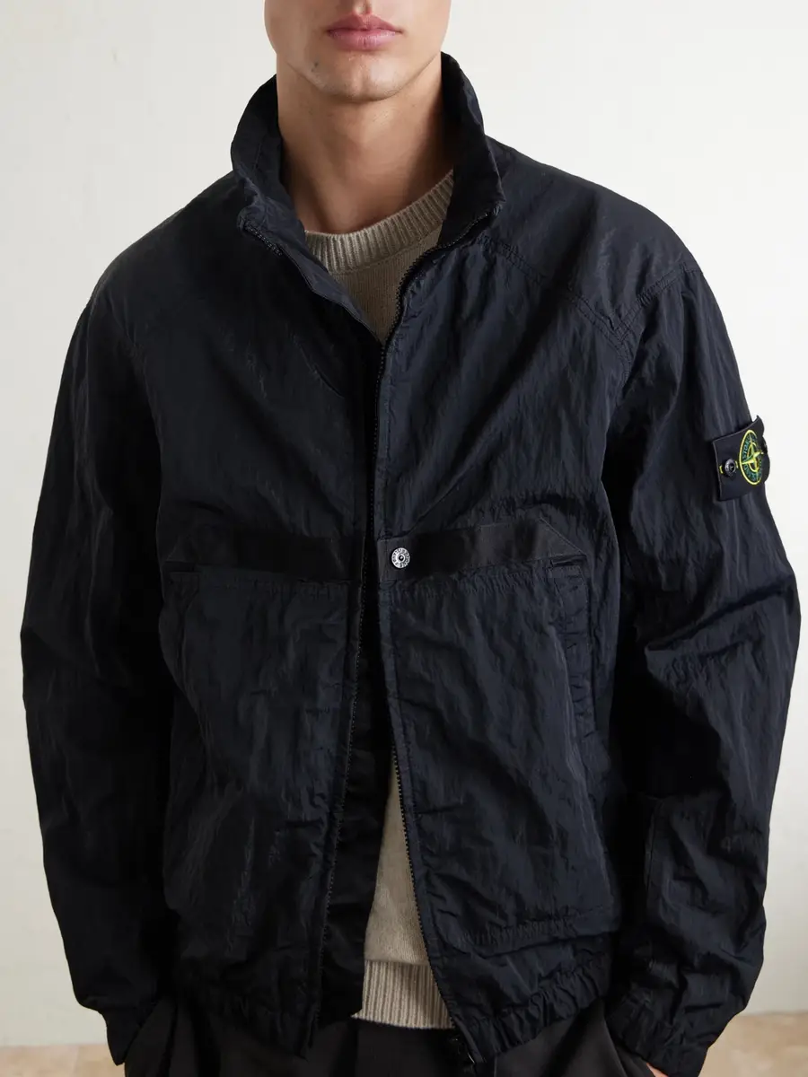 Stone Island Garment-Dyed Warp Rib Nylon-TC Jacket - Men | Thumbnail 5