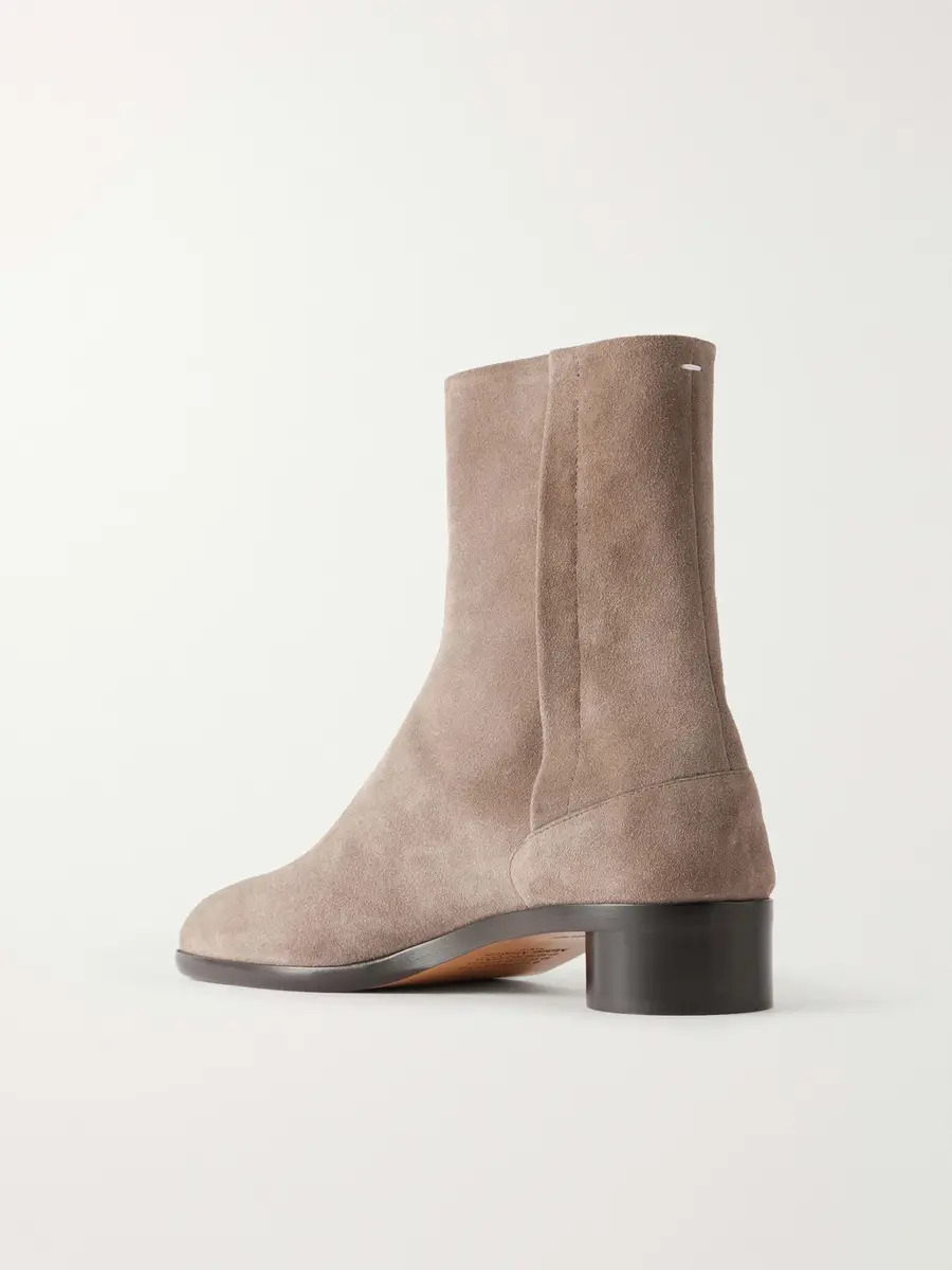 Maison Margiela Tabi Split-Toe Suede Boots - Men | Thumbnail 4 Maison Margiela Tabi Split-Toe Suede Boots - Men | Thumbnail 4