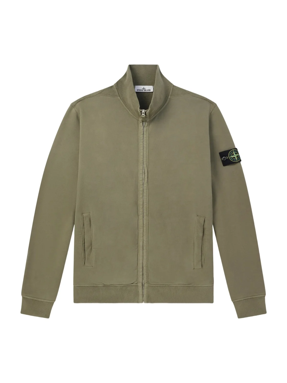 Cotton-Jersey Zip-Up Sweater - Men Cotton-Jersey Zip-Up Sweater - Men