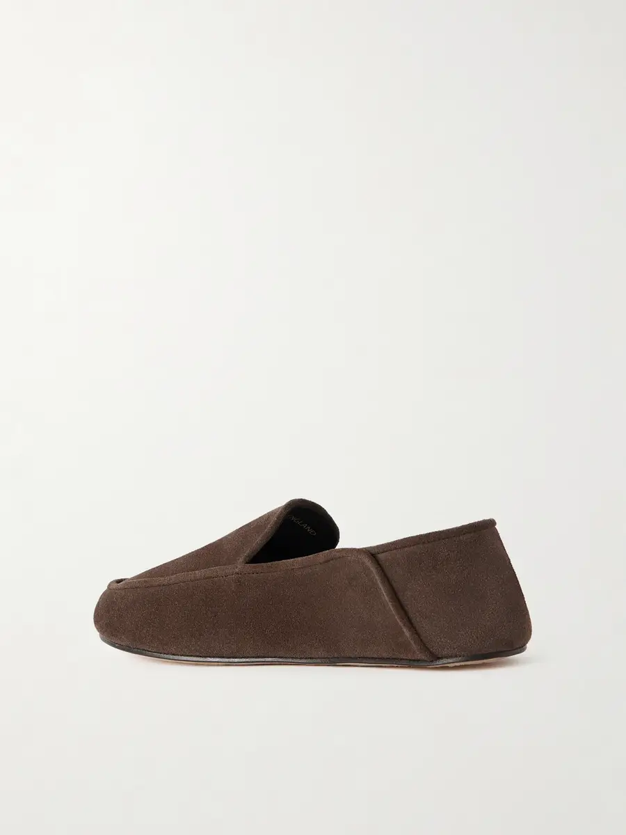 George Cleverley Mayfair II Collapsible-Heel Suede Loafers - Men | Thumbnail 3 George Cleverley Mayfair II Collapsible-Heel Suede Loafers - Men | Thumbnail 3