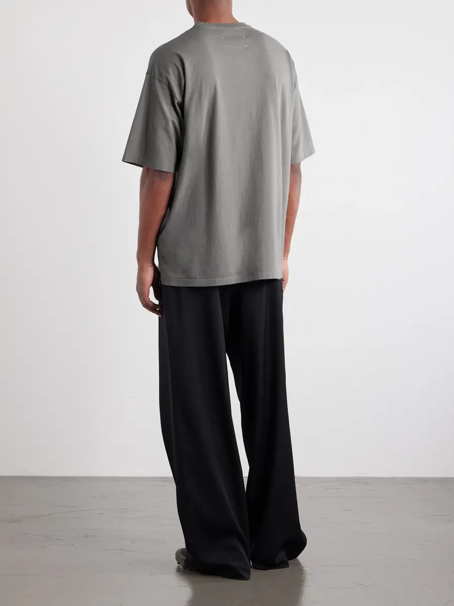 Maison Margiela Layered Cotton-Jersey T-Shirt - Men | Thumbnail 4