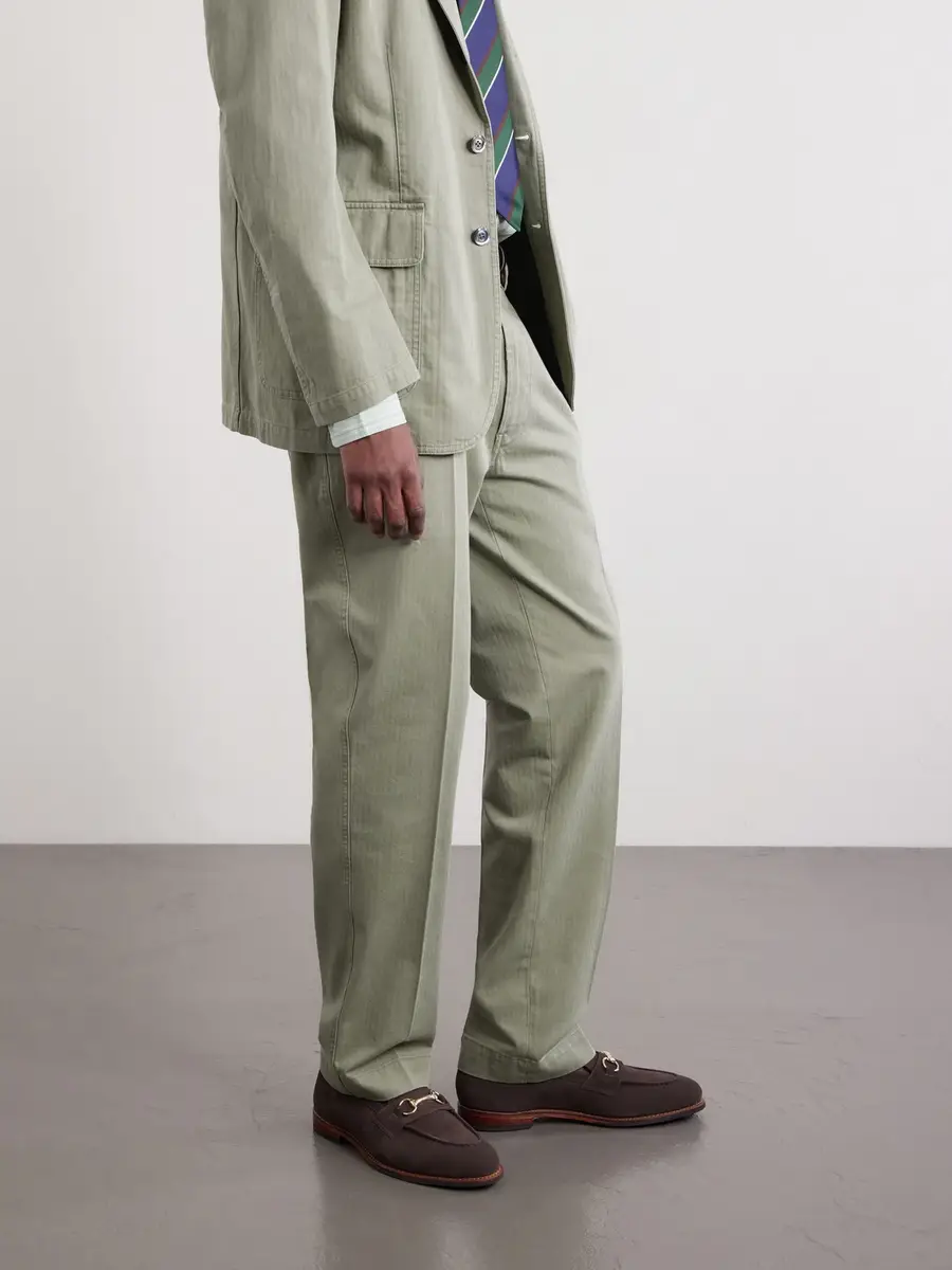 Grenson Franklin Horsebit-Embellished Suede Loafers - Men | Thumbnail 2