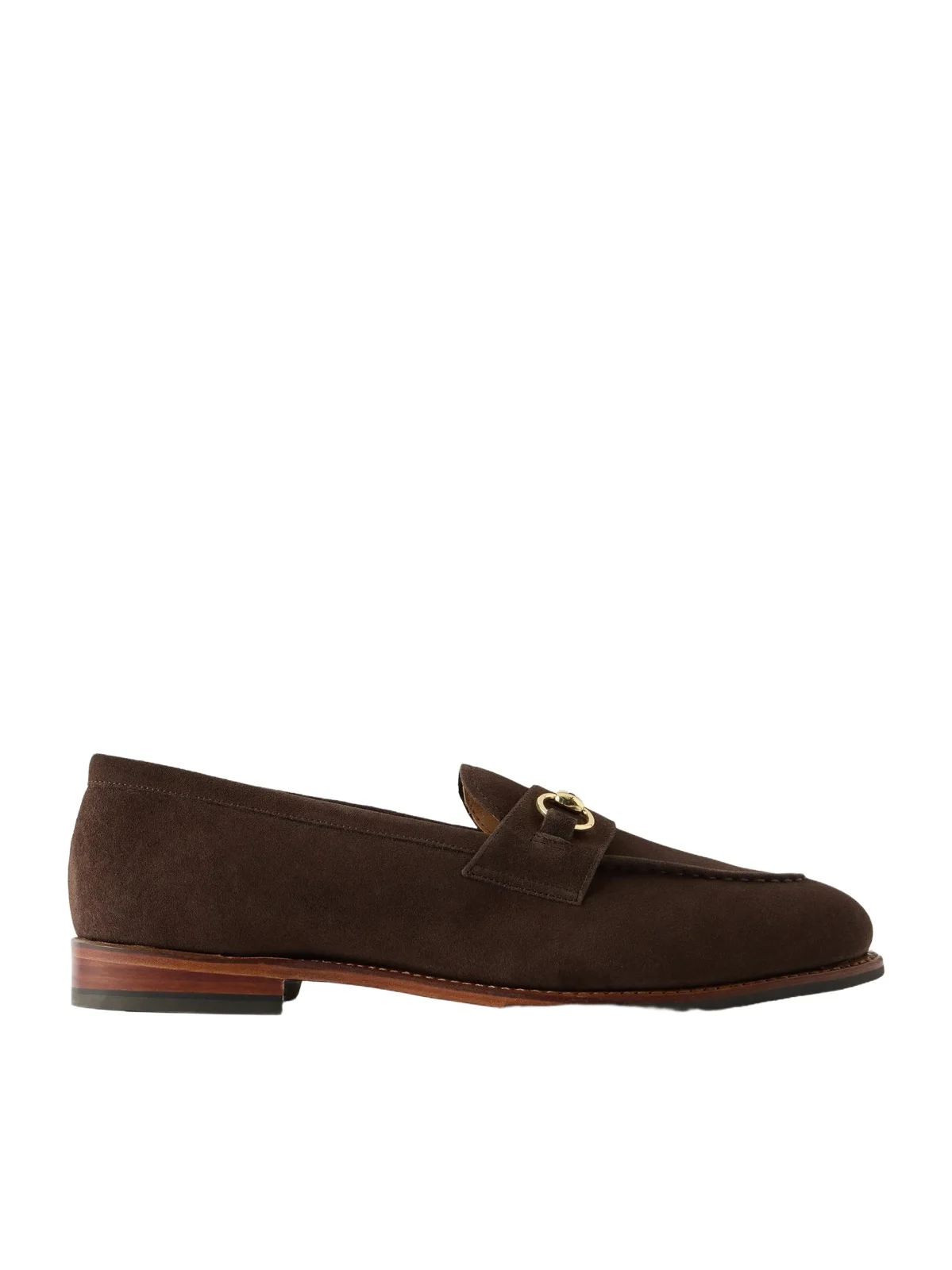 Franklin Horsebit-Embellished Suede Loafers - Men