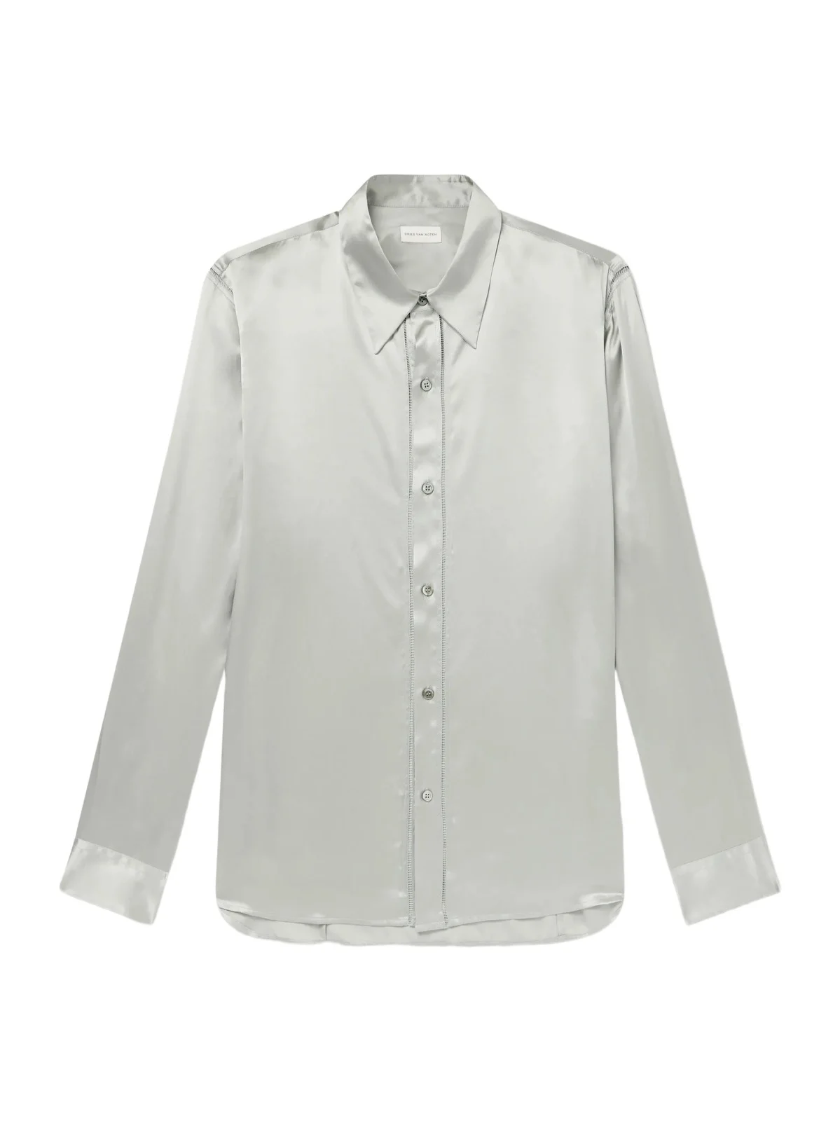 Silk-Satin Shirt - Men Silk-Satin Shirt - Men
