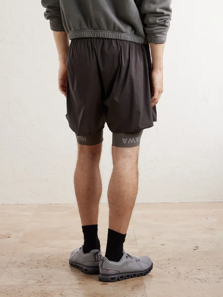 Satisfy Slim-Fit Layered 8" Techsilk and Justice™ coldblack® Shorts - Men | Thumbnail 4 Satisfy Slim-Fit Layered 8" Techsilk and Justice™ coldblack® Shorts - Men | Thumbnail 4