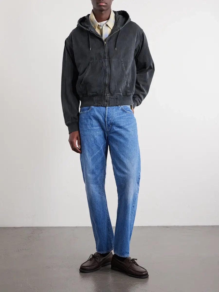 Remi Relief Cotton-Twill Hooded Blouson Jacket - Men | Thumbnail 2