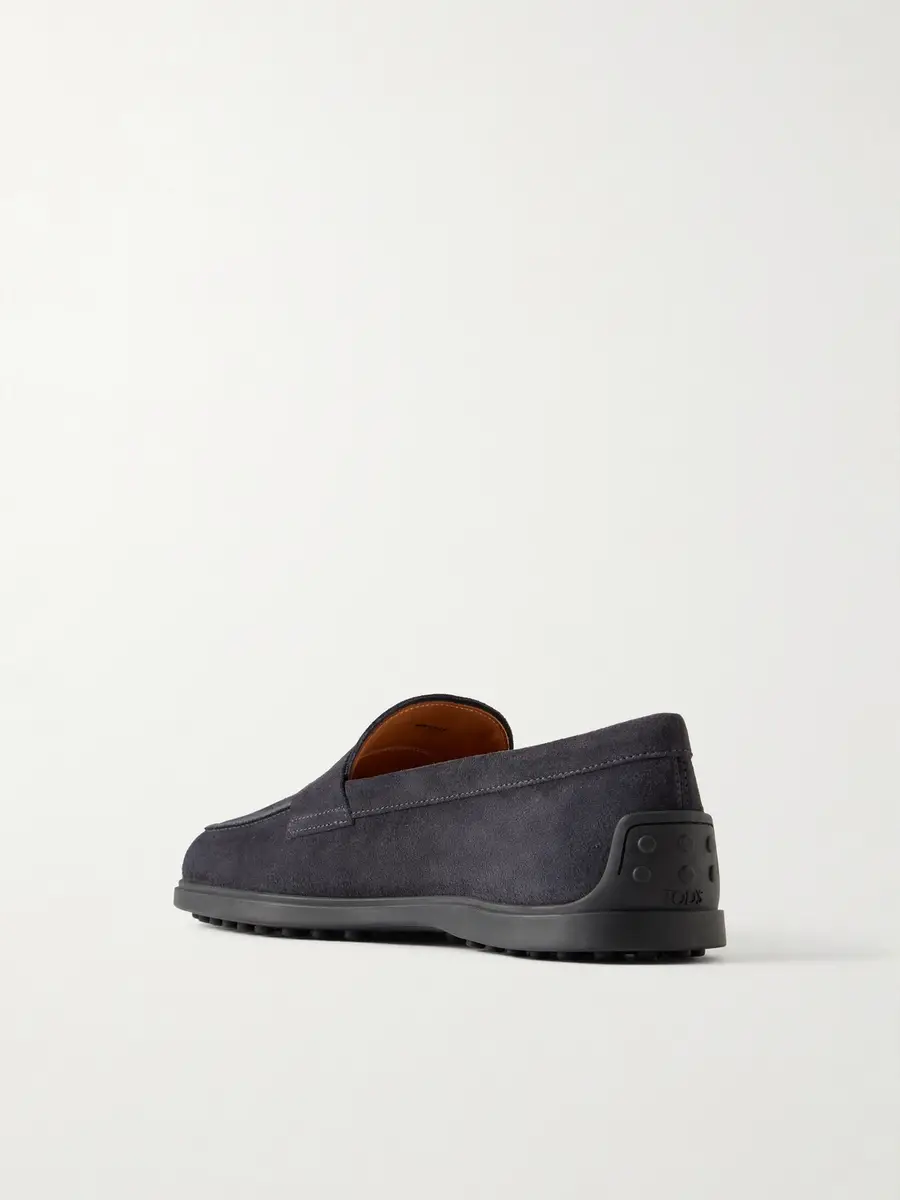Tod's Suede Penny Loafers - Men | Thumbnail 4