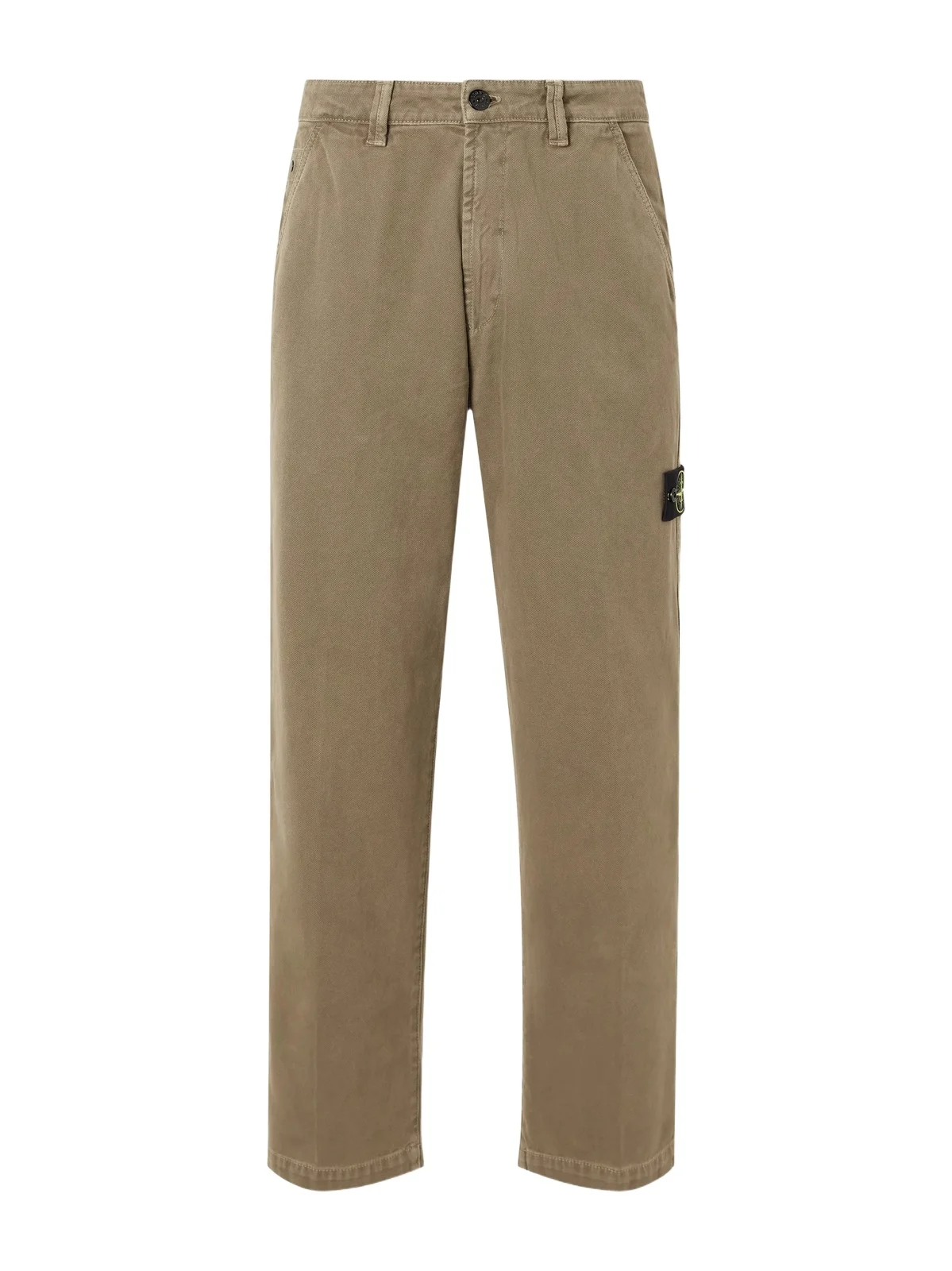 Straight-Leg Old-Effect Garment-Dyed Organic Panama Cotton Trousers - Men