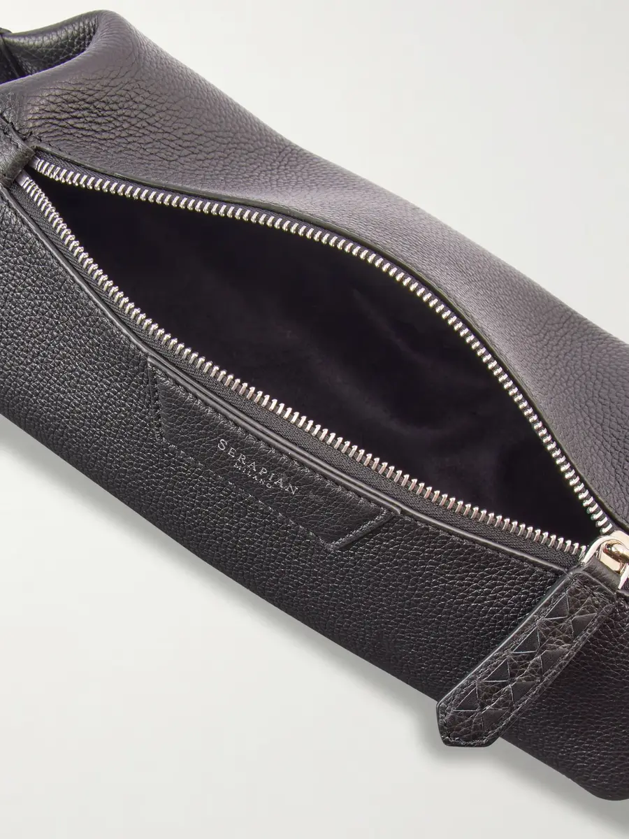 Serapian Soft Sling Leather Messenger Bag - Men | Thumbnail 6 Serapian Soft Sling Leather Messenger Bag - Men | Thumbnail 6