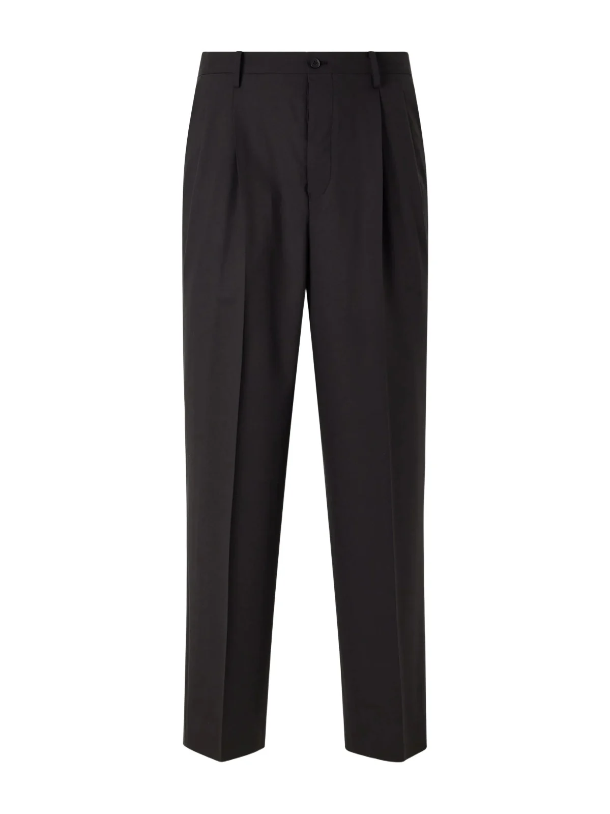 Kaptain Sunshine Straight-Leg Pleated Wool-Poplin Trousers - Men