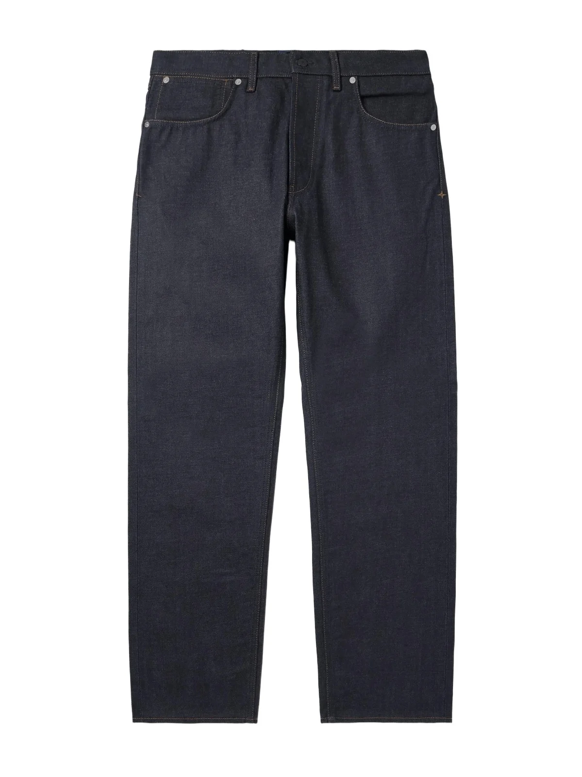 DENIM Straight-Leg Raw Selvedge Jeans - Men