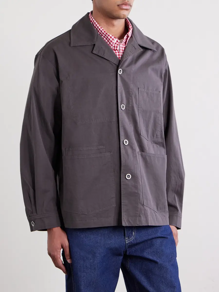 FrizmWORKS Relaxed Coverall Cotton-Blend Twill Blouson Jacket - Men | Thumbnail 3