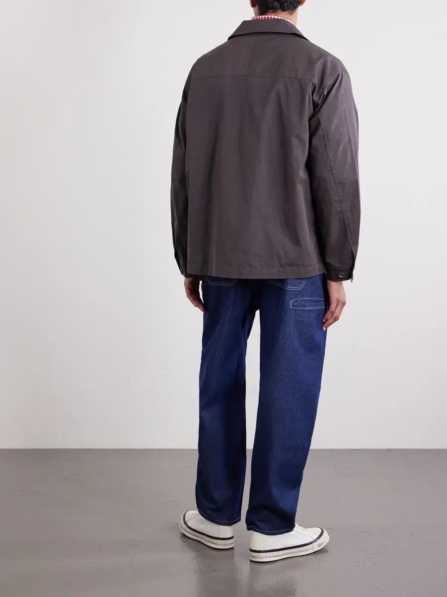 FrizmWORKS Relaxed Coverall Cotton-Blend Twill Blouson Jacket - Men | Thumbnail 4