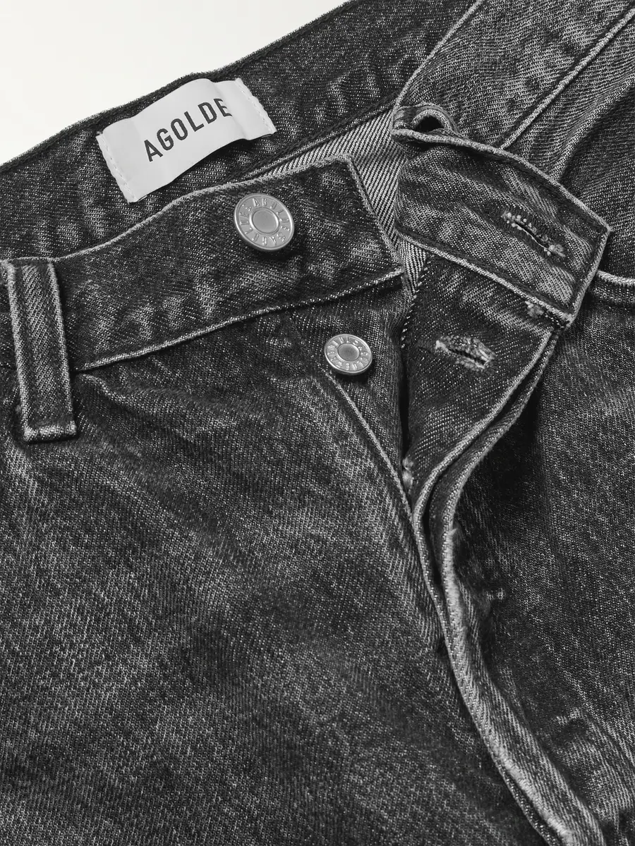 AGOLDE Anson Straight-Leg Frayed Denim Shorts - Men | Thumbnail 6 AGOLDE Anson Straight-Leg Frayed Denim Shorts - Men | Thumbnail 6
