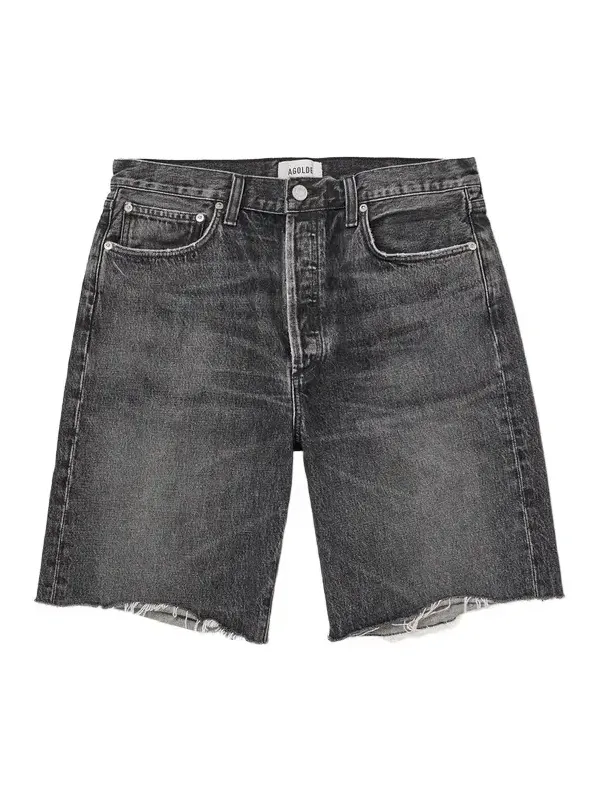 Anson Straight-Leg Frayed Denim Shorts - Men Anson Straight-Leg Frayed Denim Shorts - Men