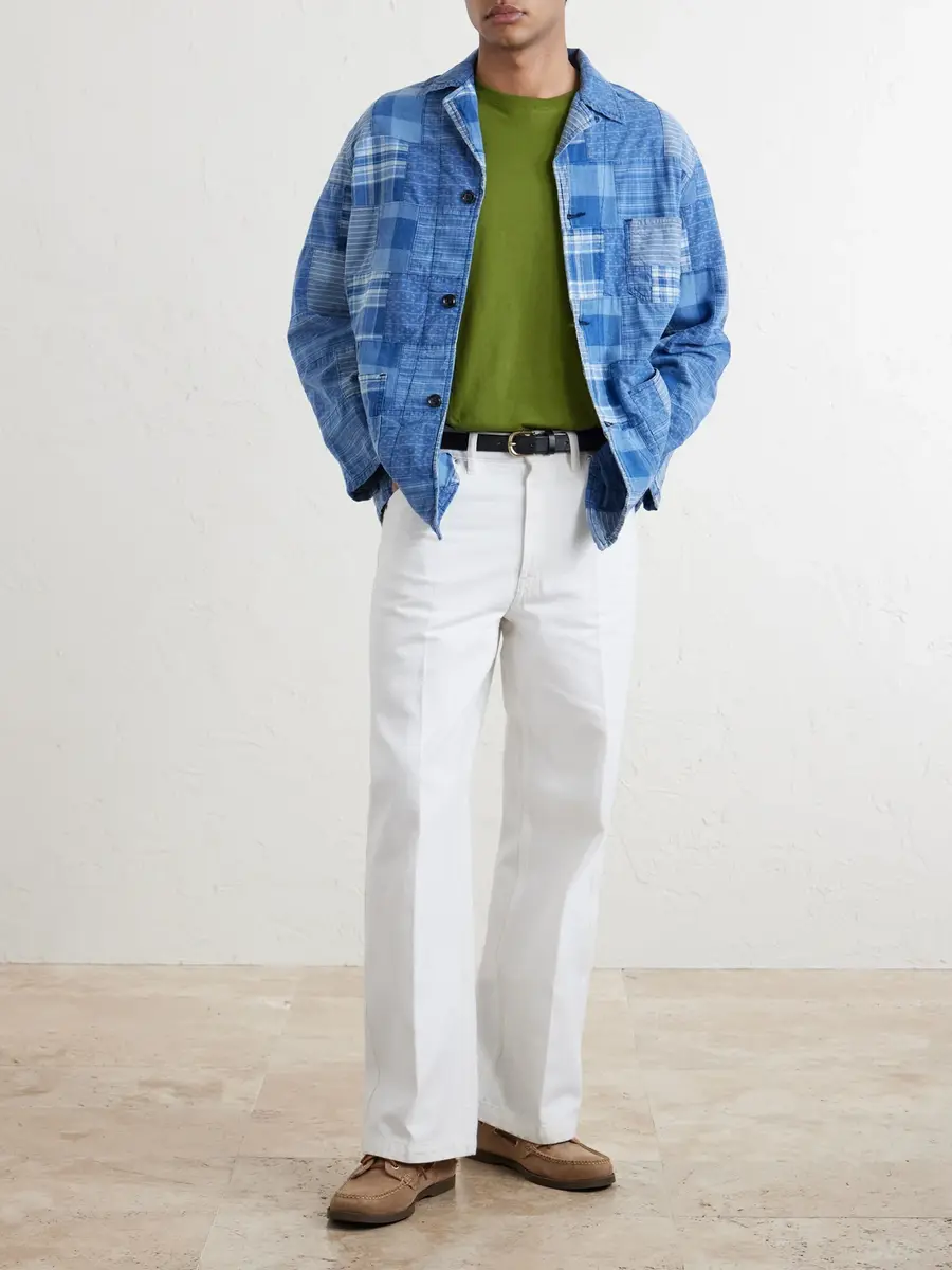 Monitaly Patchwork Cotton Jacket - Men | Thumbnail 2 Monitaly Patchwork Cotton Jacket - Men | Thumbnail 2