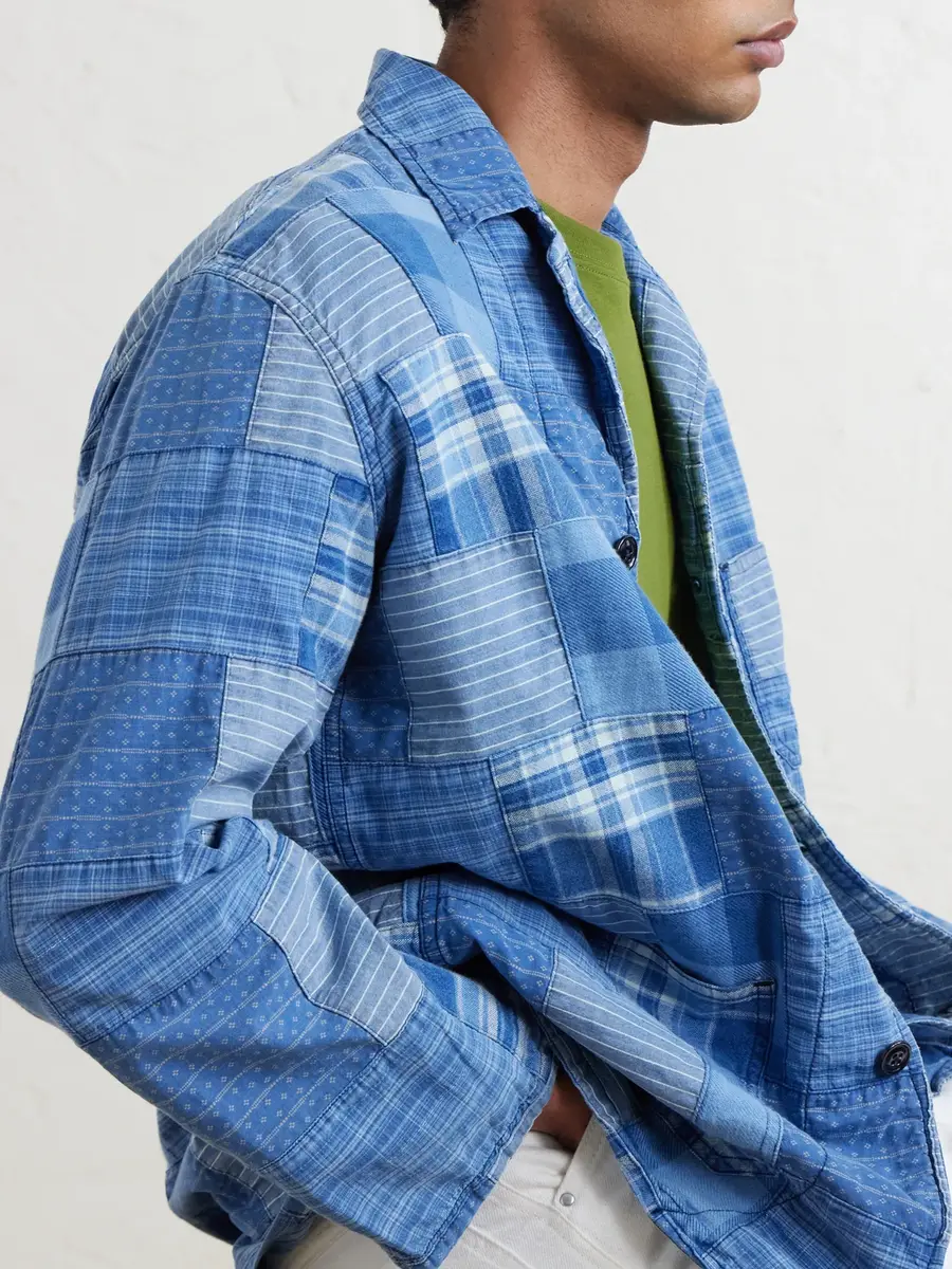 Monitaly Patchwork Cotton Jacket - Men | Thumbnail 5 Monitaly Patchwork Cotton Jacket - Men | Thumbnail 5