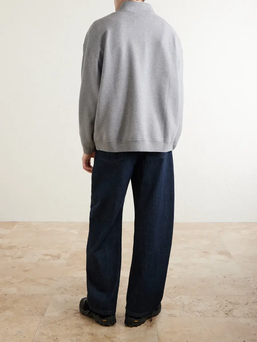 Canada Goose Rove Half-Zip Cotton-Jersey Sweater - Men | Thumbnail 4 Canada Goose Rove Half-Zip Cotton-Jersey Sweater - Men | Thumbnail 4