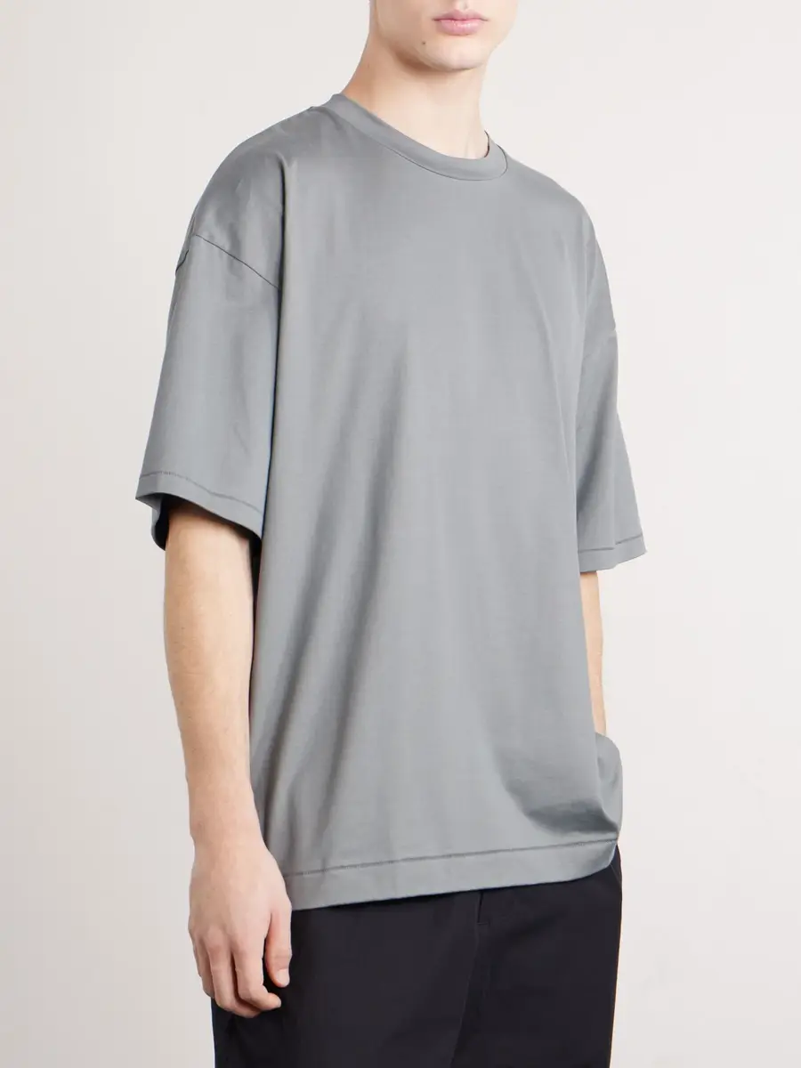 ATON Oversized Cotton-Jersey T-Shirt - Men | Thumbnail 3