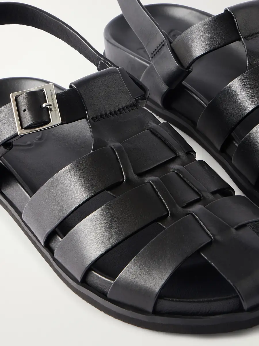 Grenson Quinton Leather Fisherman Sandals - Men | Thumbnail 4