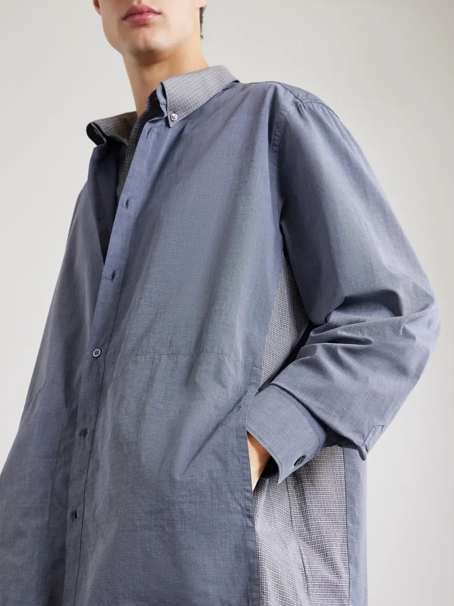 Maison Margiela Double Checked Cotton-Poplin Shirt - Men | Thumbnail 5 Maison Margiela Double Checked Cotton-Poplin Shirt - Men | Thumbnail 5