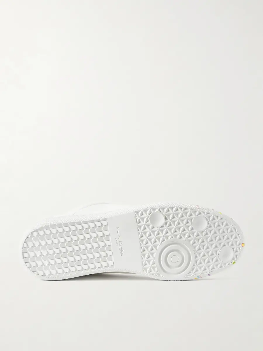 Maison Margiela Future Low Paint-Splattered Leather Sneakers - Men | Thumbnail 3 Maison Margiela Future Low Paint-Splattered Leather Sneakers - Men | Thumbnail 3
