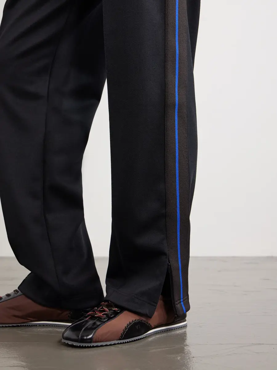 Wales Bonner Form Straight-Leg Striped Jersey Sweatpants - Men | Thumbnail 5