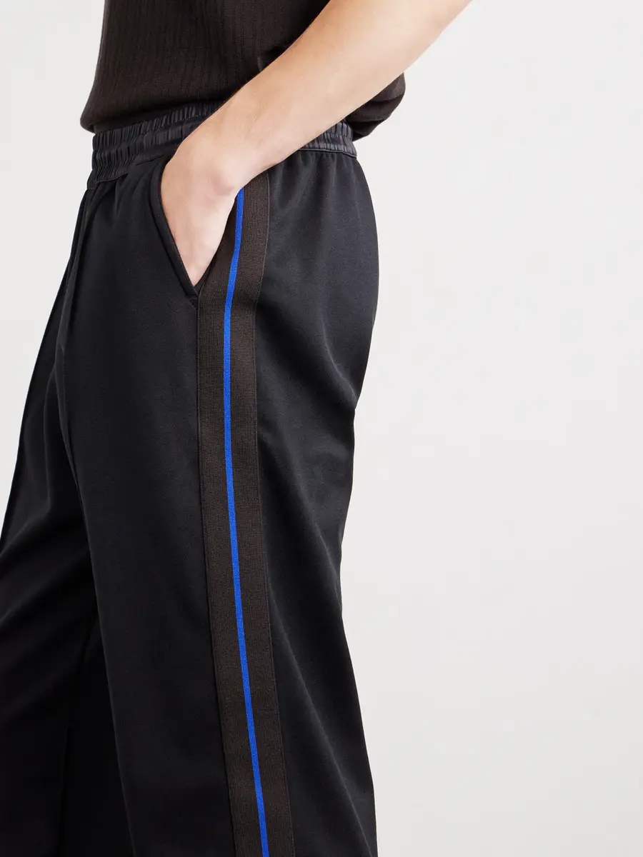 Wales Bonner Form Straight-Leg Striped Jersey Sweatpants - Men | Thumbnail 6
