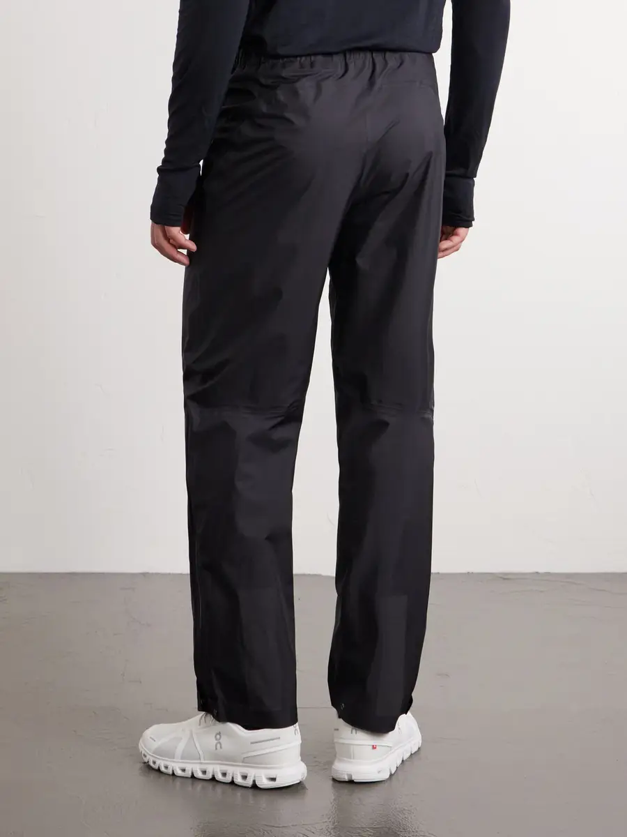 Satisfy Straight-Leg Pertex® 3L Rain Logo-Appliquéd Recycled-Ripstop Trousers - Men | Thumbnail 5