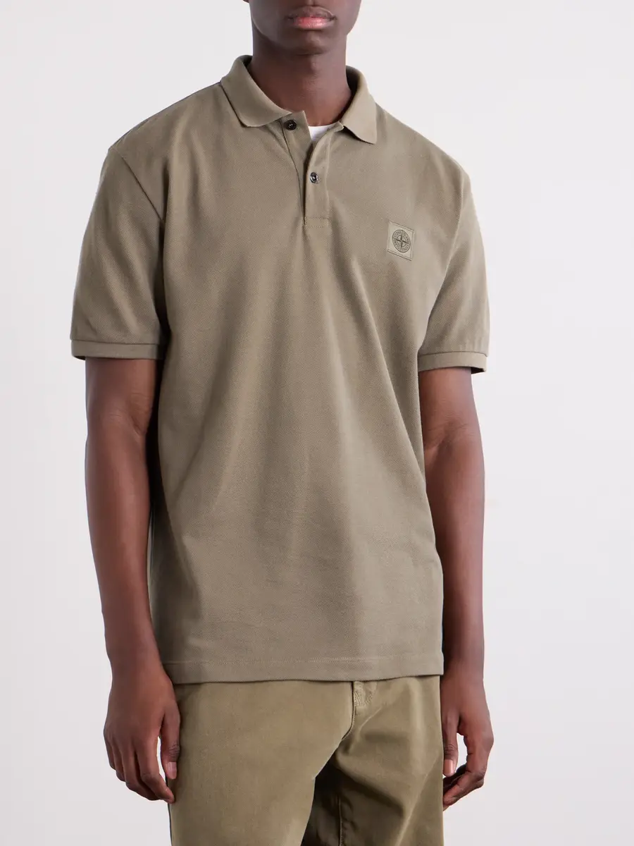 Stone Island Cotton-Piqué Polo Shirt - Men | Thumbnail 3 Stone Island Cotton-Piqué Polo Shirt - Men | Thumbnail 3