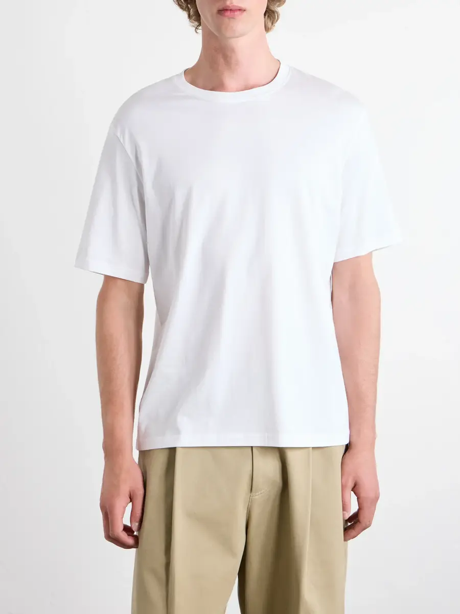 Studio Nicholson Bric Oversized Cotton-Jersey T-Shirt - Men | Thumbnail 3 Studio Nicholson Bric Oversized Cotton-Jersey T-Shirt - Men | Thumbnail 3