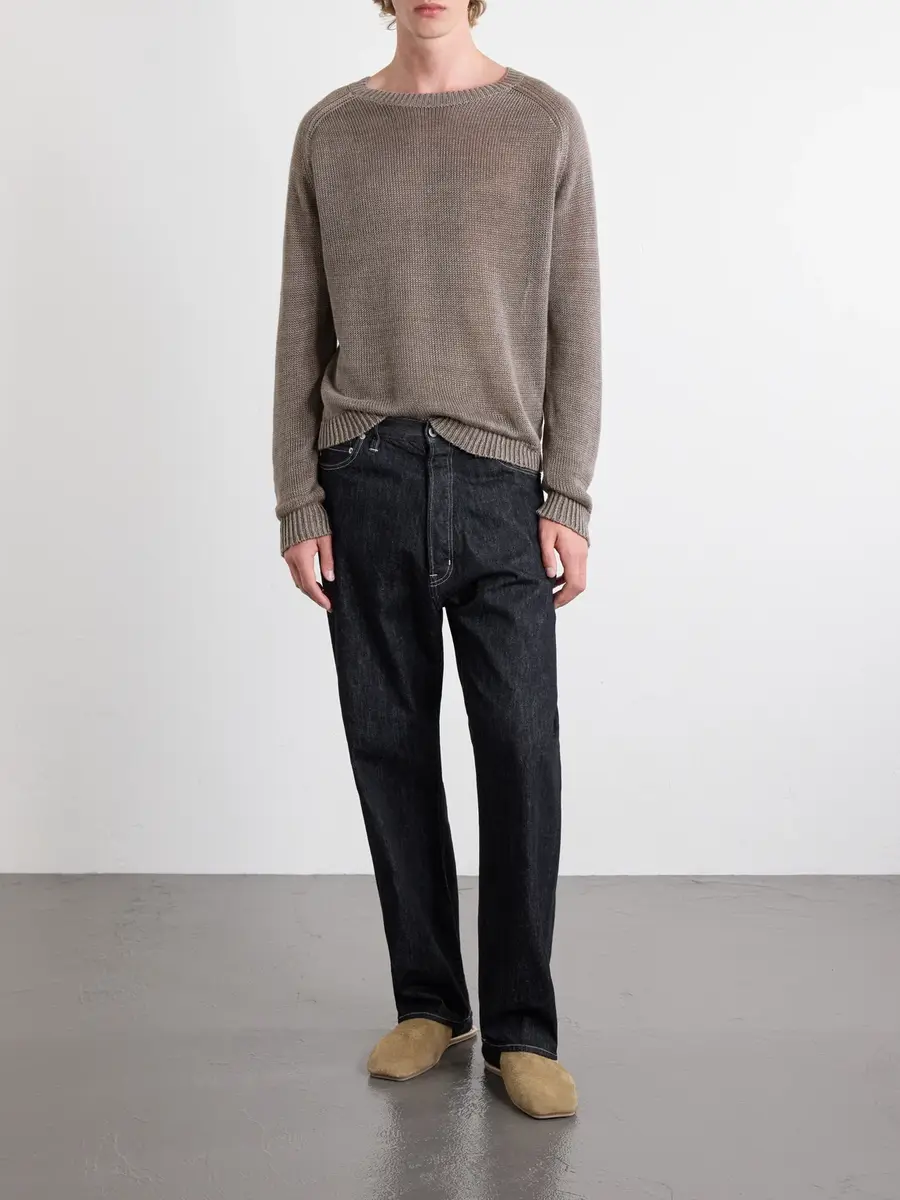 Studio Nicholson Costes Linen Sweater - Men | Thumbnail 2