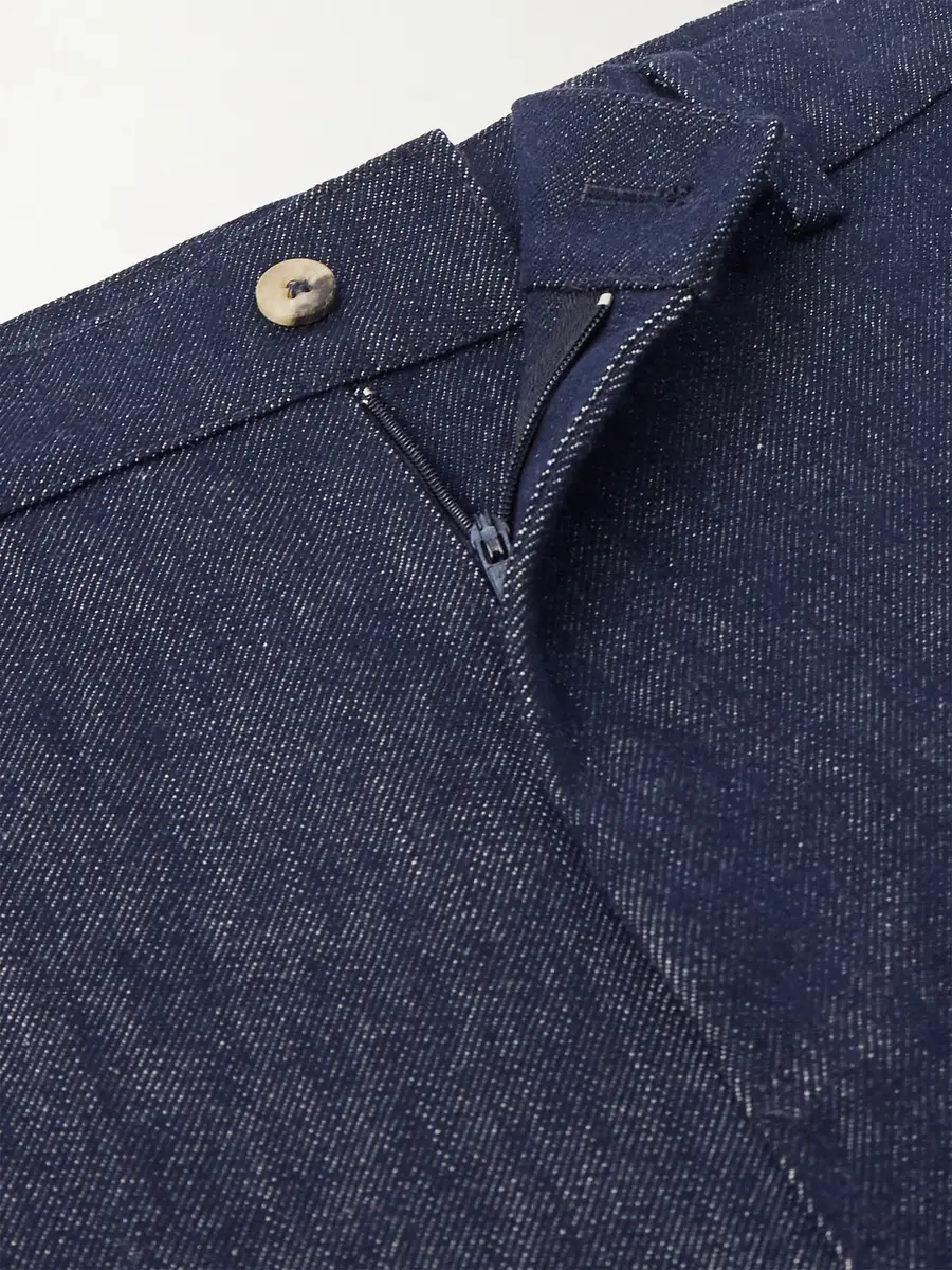 De Bonne Facture Balloon Tapered Denim Trousers - Men | Thumbnail 6 De Bonne Facture Balloon Tapered Denim Trousers - Men | Thumbnail 6